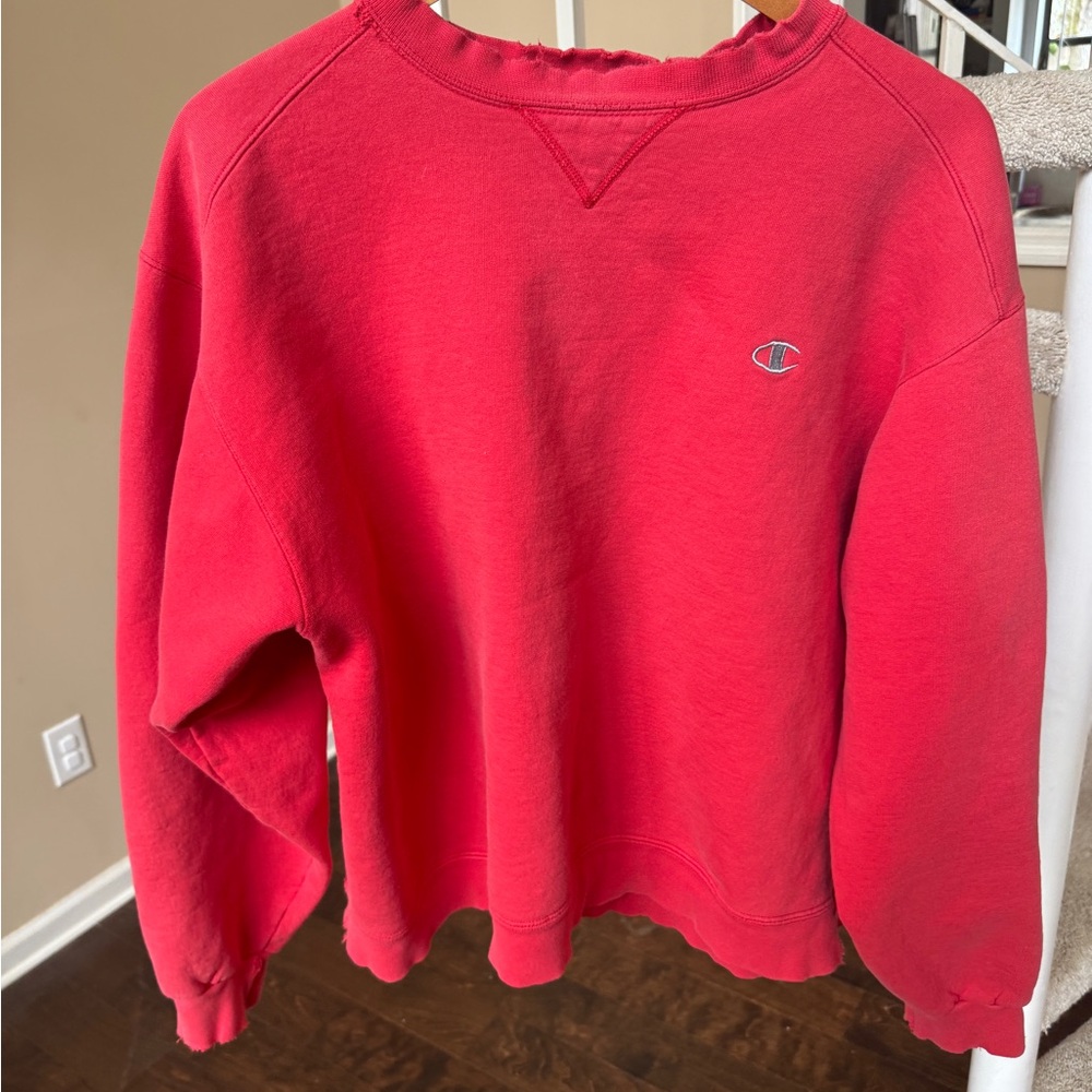 Champion Red Sweatshirt